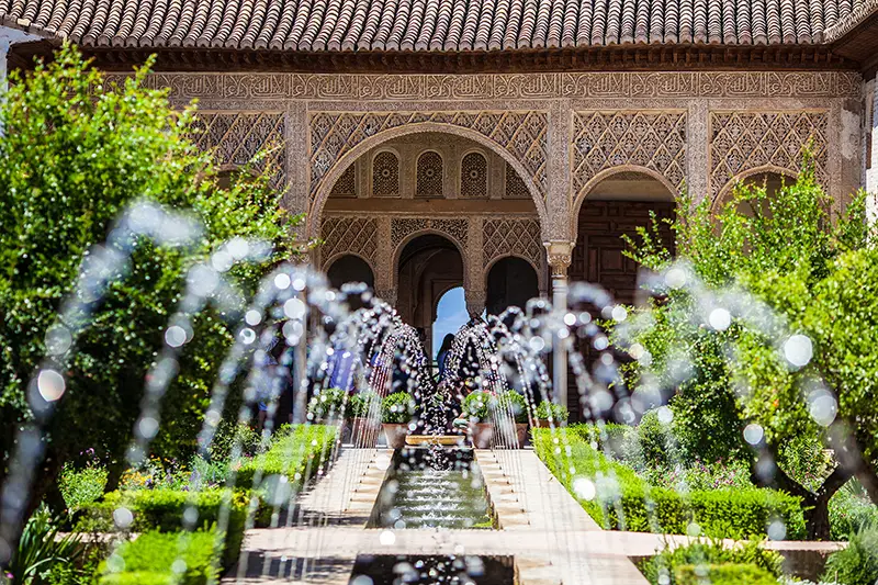 s Gardens of the Generalife in Spain part of the Alhambra